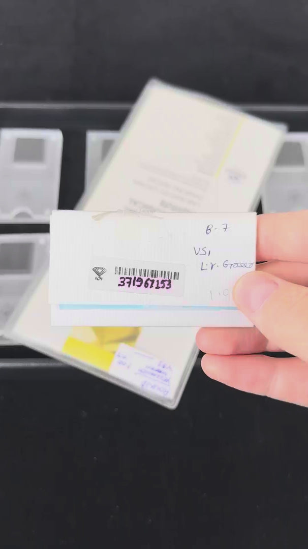 1.00 Carat Light Yellowish Green-VS1 Round Lab-Grown Diamond (IGI Certified)