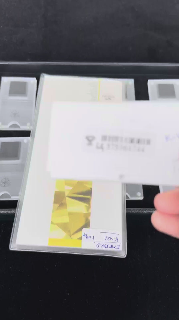 1.00 Carat K-VS1 Emerald Cut Lab-Grown Diamond (IGI Certified)